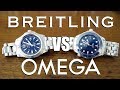 Automatic Dive Watch Duel! Breitling Colt vs Omega Seamaster 300M - Perth WAtch #240