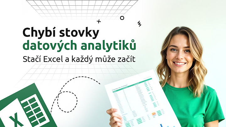 Datová analytika v Excelu: Základy pro všechny. ☺️