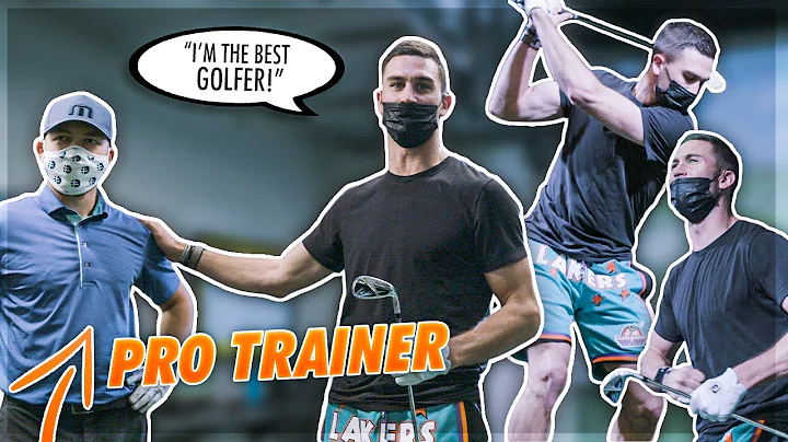 I Challenged A Pro Golf Trainer And This Happened!...