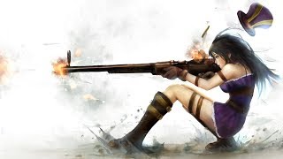 Caitlyn E-FLASH Tricks.