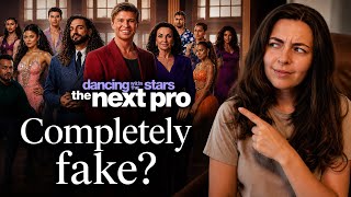 DWTS: The Next Pro Has a BIG Problem | explaining why the new reality show seems scripted