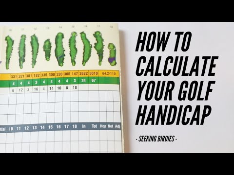 Video: How to Calculate Handicaps in Golf: 9 Steps