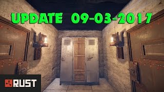 Rust Update 09-03-2017 - Lockers, Helicopter, Demo & More!