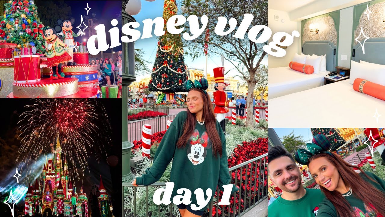 РОЖДЕСТВЕНСКИЙ ВЛОГ ДИСНЕЙ ВИРТУАЛА ✨ДЕНЬ ПУТЕШЕСТВИЙ, КУРОРТ ФРАНЦУЗСКИЙ КВАРТАЛ ПОРТ-ОРЛЕАНА, О...