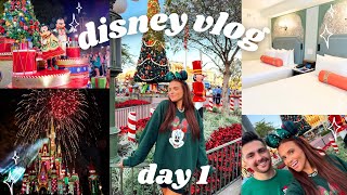 DISNEY WORLD CHRISTMAS VLOG ✨TRAVEL DAY, PORT ORLEANS FRENCH QUARTER RESORT, MICKEY'S VERY MERRY