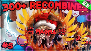 AGMA.IO INSANE RECOMBINE DESTRUCTION 5?! *COIN EXPLOSION & FROZEN VIRUS CANNON*