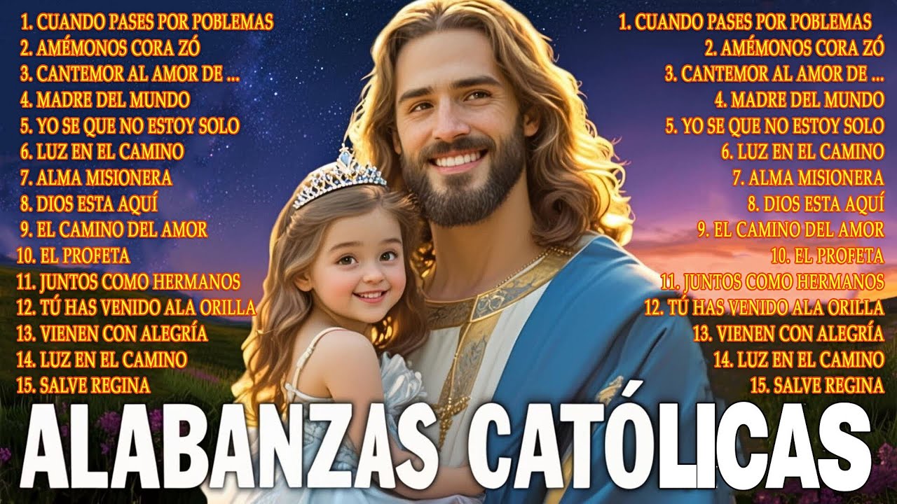 🙏🏻 MÚSICA CATÓLICA 2025 🙏🏻  DIOS ES AMOR ❤️️ ALABANZAS QUE TRANQUILIZAN Y QUITAN TODA PREOCUPACI