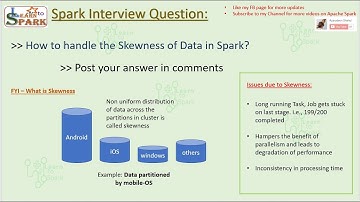 Spark Interview Question | Handle Data Skewness in Apache Spark | LearntoSpark
