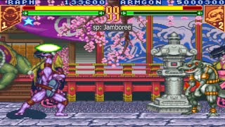 Turtles Tournament Fighters [SNES] - play Clone Raph (demonstration)