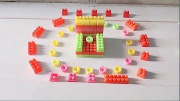 5 Minutes Satisfying With Unboxing Building Blocks Sofa Set | Tiny Cute Blocks Set Review Toys