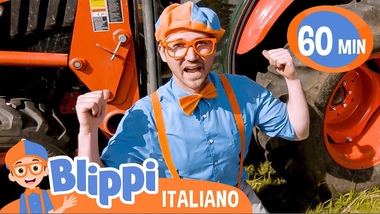 Veicoli da Costruzione Blippi in Italiano Video educativi per