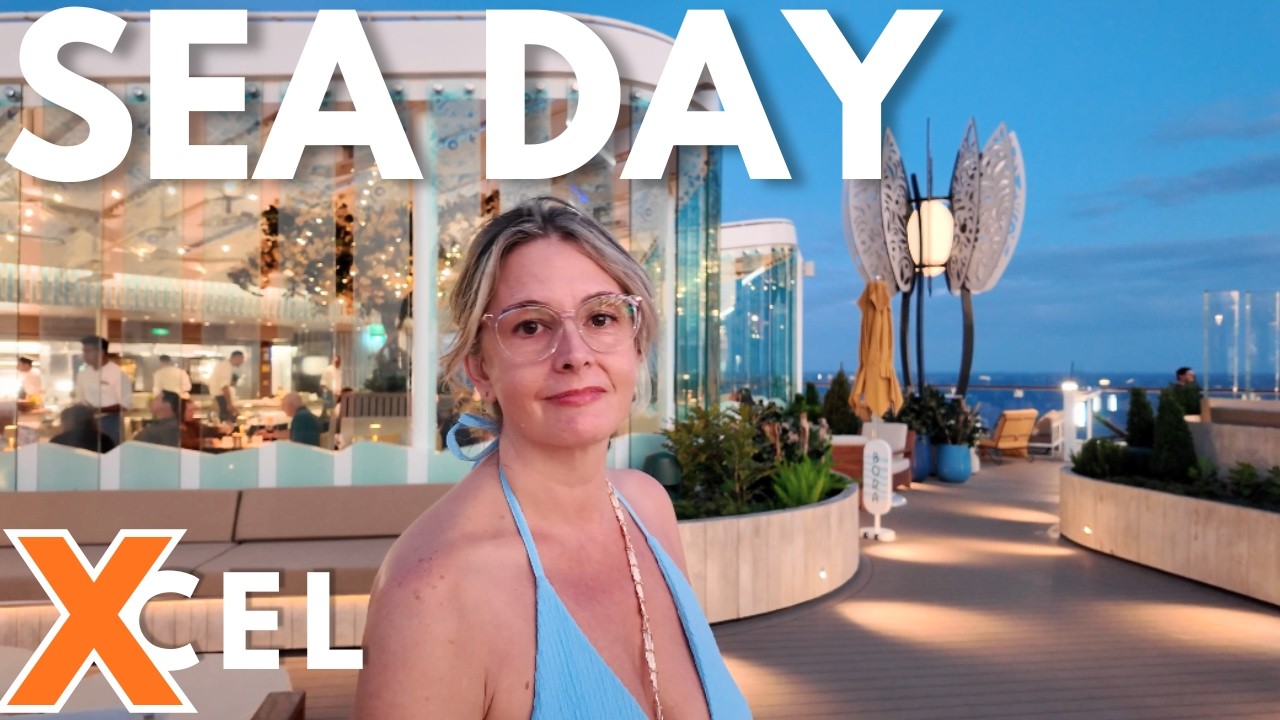 День в море на лайнере Celebrity Xcel 🌊 Атмосфера корабля, волшебный ковер и Бора-Рок