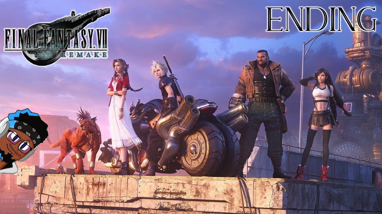FINALLY BEATING THIS BEAUTIFUL GAME! | Final Fantasy 7 Remake Ending ...