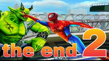 ultimate Spider-Man total mayhem gameplay walkthrough part 2 the end!