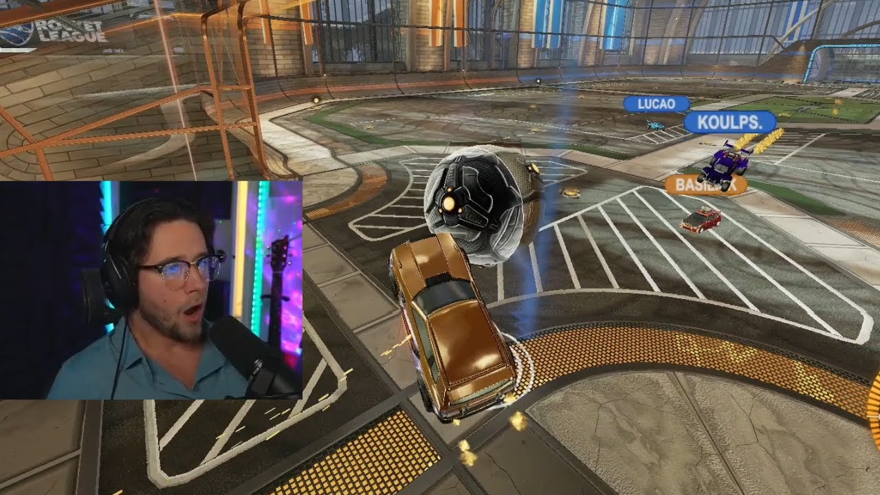 The best Rocket League save you will ever see. - YouTube