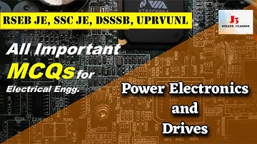 Best POWER ELECTRONICS mcqs 2021 | RSEB JE, SSC JE, DSSSB, URVUNL, THDC | 🔴 With हिंदी Explanation