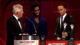 Lewis Hamilton - International Racing Driver of the Year - AUTOSPORT Awards 2014