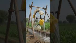 किसान भाई का कमाल का देसी जुगाड़ | Amazing Desi Water Irrigation Hack for Farmers #indianfarmer