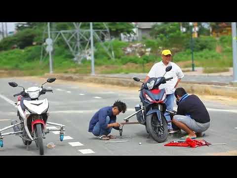 Video Test hệ thống chống bó cứng phanh ABS trên Yamaha... - youtube
