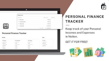 Personal Finance Tracker Notion