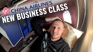 CHINA AIRLINES STUNNING NEW BUSINESS CLASS!