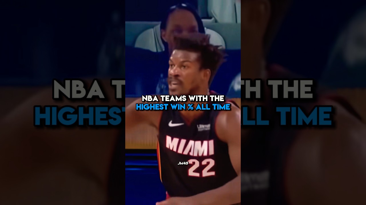 NBA Teams With The Highest Win Percentage All-Time! 📈 | 