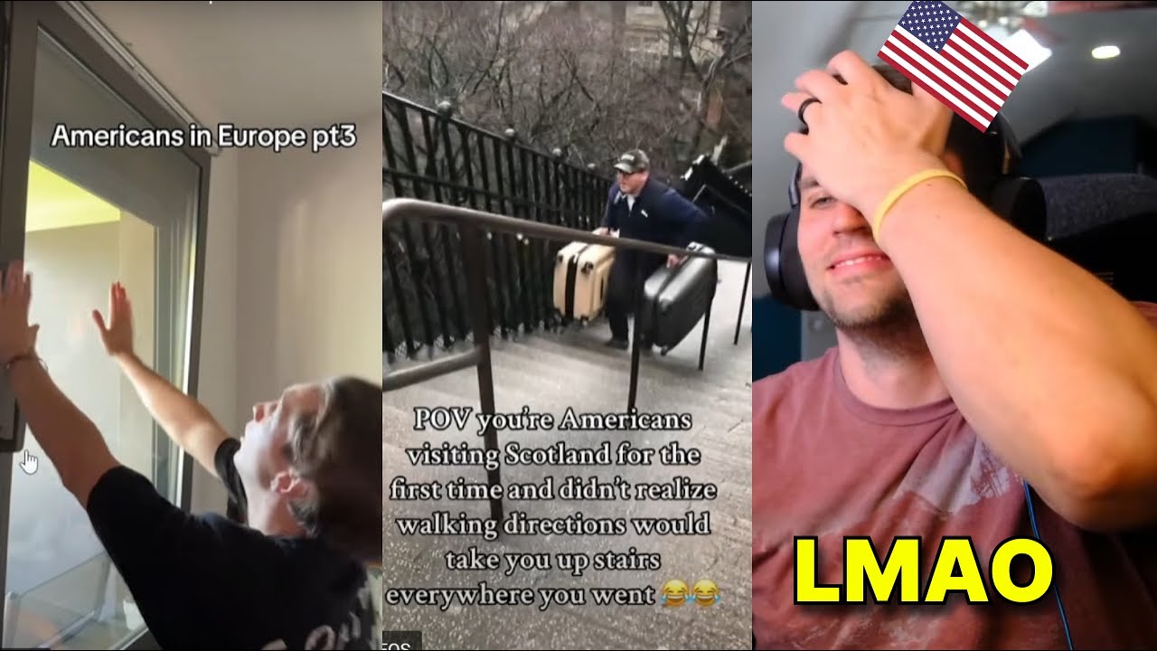 когда американцы впервые посещают Европу...