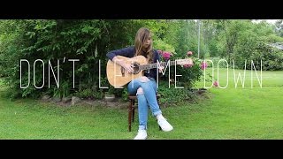 Video thumbnail of "Don't Let Me Down - The Chainsmokers - Linnea Andersen[Fingerstyle Guitar]"