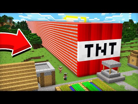 Я ВЗОРВАЛ САМЫЙ ДЛИННЫЙ ГИГАНТСКИЙ ДИНАМИТ В МАЙНКРАФТ | Компот Minecraft