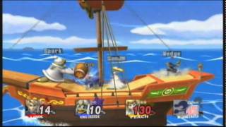 Random FFA #6 - Super Smash Bros. Brawl (Live Gameplay Commentary)