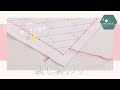 04 刺し終わりの糸始末｜【初心者向け】刺し子の基本