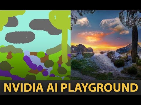 Nvidia AI Playground | GauGAN Beta