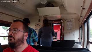 WHITEWATER VALLEY RAIL ROAD - CONNERSVILLE TO METAMORA