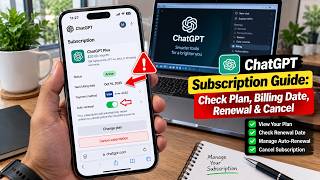 How to Check Your ChatGPT Subscription, Plan, Expiry Date & Auto-Renewal