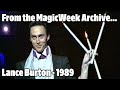 Lance burton  magician  the royal variety performance  1989