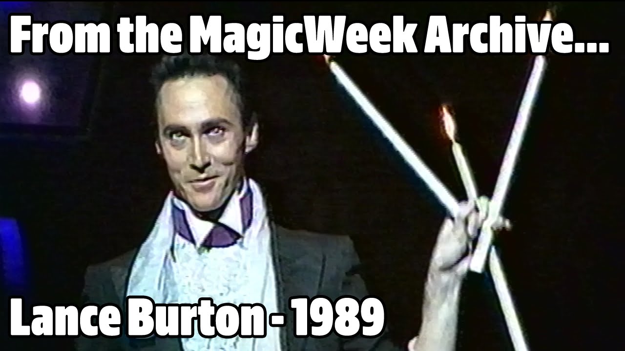 Lance Burton - Magician - The Royal Variety Performance - 1989
