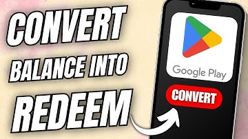 How to Convert Google Play Balance Into Redeem Code (POSSIBLE?)