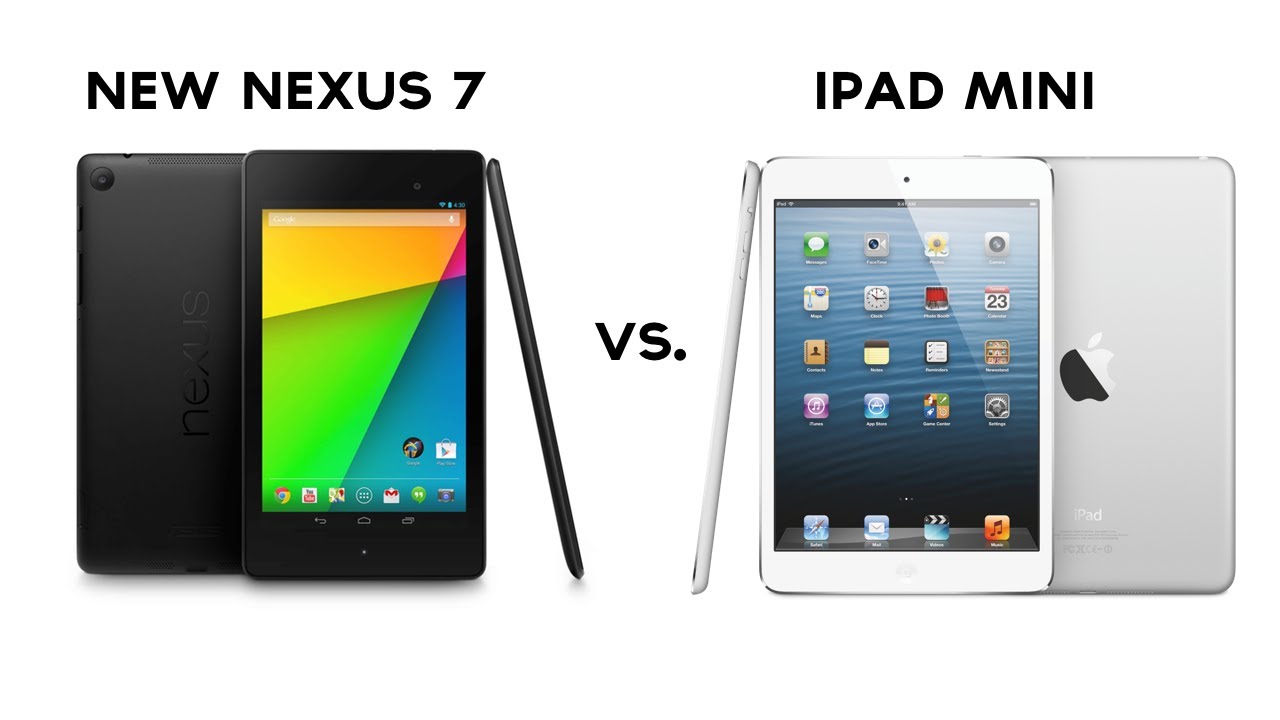 iPad mini vs New Nexus 7