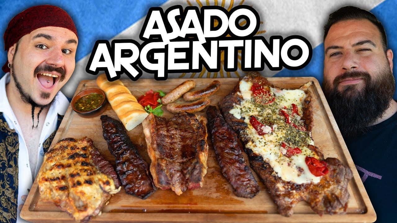 ⁣ASADO estilo ARGENTINO con un VIKINGO! 🔥 ESTO NO esta RECRUDO!