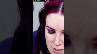 Purple hooded eyes tutorial #indiemakeup #hoodedeyemakeup #beautycommunity #affordablemakeup
