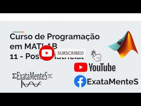 Curso de MATLAB #11 - Posto Matricial
