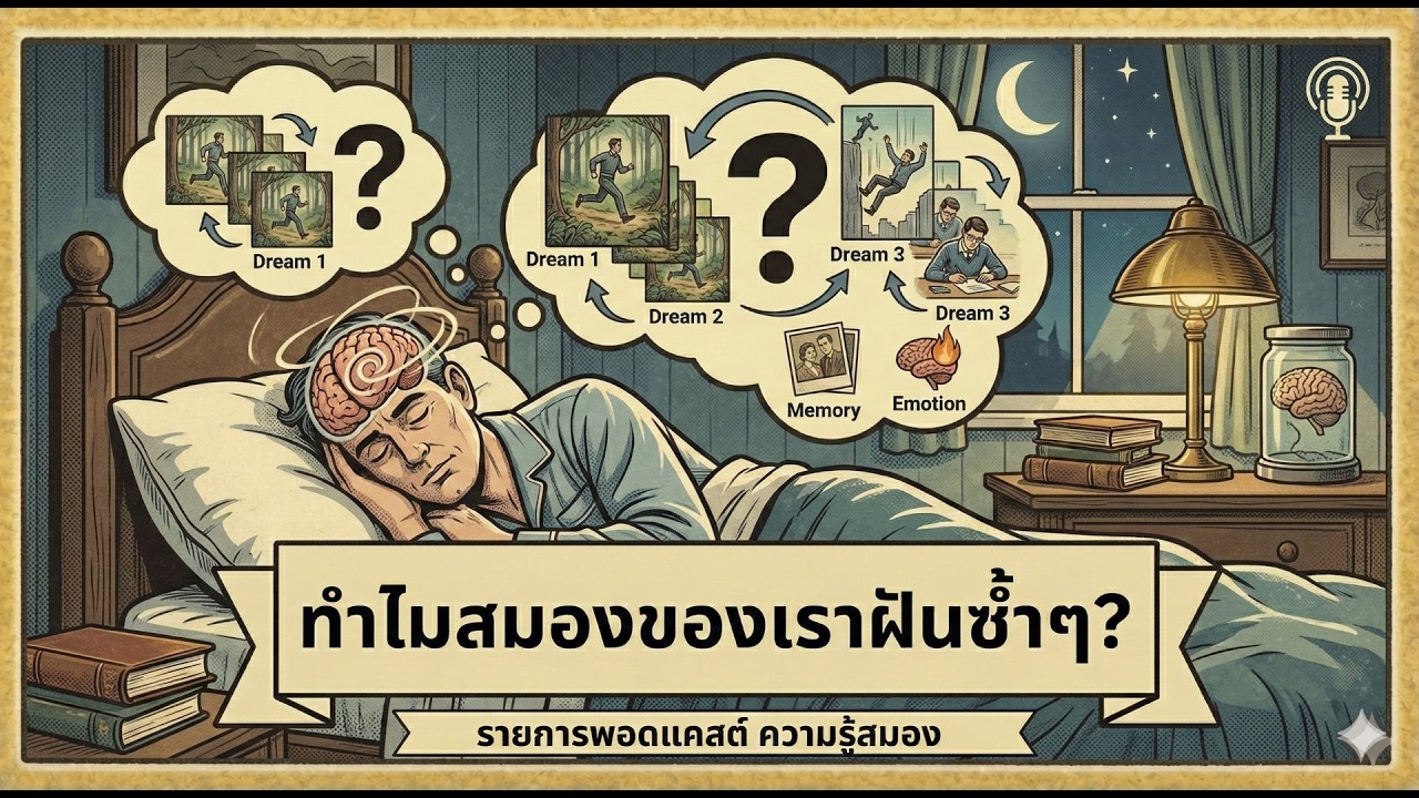 ทำไมสมองของเราฝันซ้ำๆ