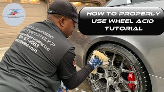 How to use wheel acid properly // Interior Exterior Finesse Detailing // Work Smarter not Harder by Interior Exterior Finesse Detailing 48 views 2 years ago 6 minutes, 4 seconds