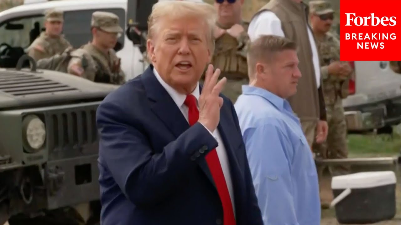 Trump Joins Frontline Personnel At The Southern Border In Eagle Pass ...