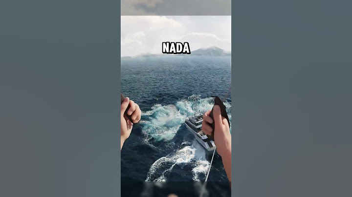 Ele foi engolido pelo mar...