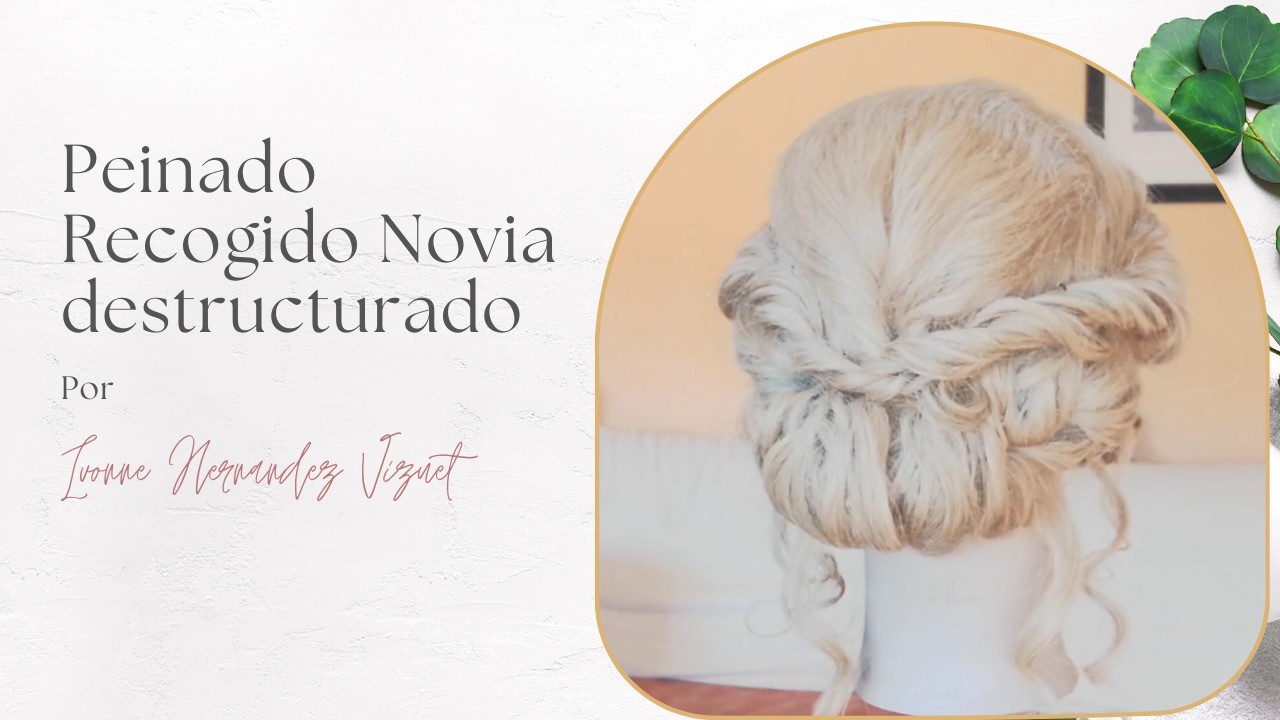 Como crear un peinado recogido bajo desestructurado