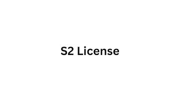 Compliance Service: How to apply for S2 License