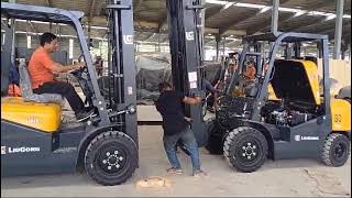 Liugong CPCD30 Fork lift assambly work.#liugong #automobile #banglamark