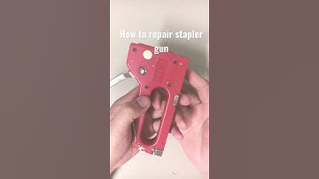 How to repair old stapler gun stuck #shorts #shorts #youtube #stapler
