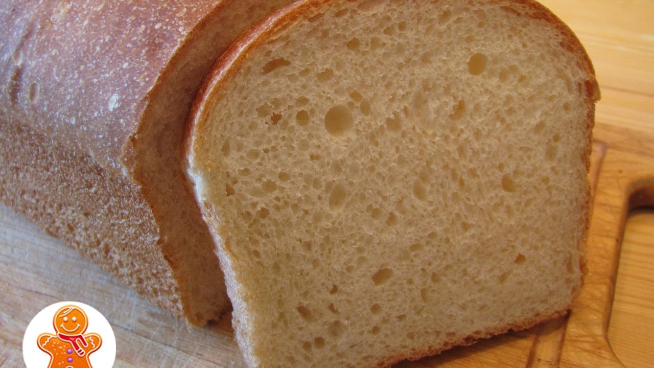 Мягкий хлеб для бутербродов на закваске